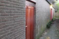 Tuin poort vervangen